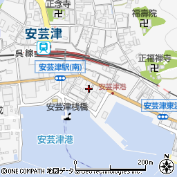 広島県東広島市安芸津町三津4211周辺の地図