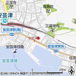 広島県東広島市安芸津町三津4084周辺の地図