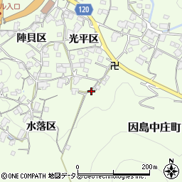 広島県尾道市因島中庄町1410周辺の地図