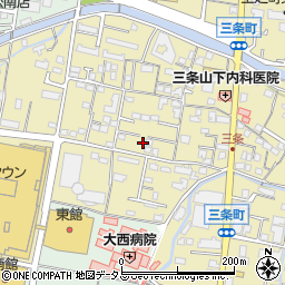 香川県高松市三条町542周辺の地図