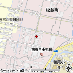 香川県高松市松並町584周辺の地図
