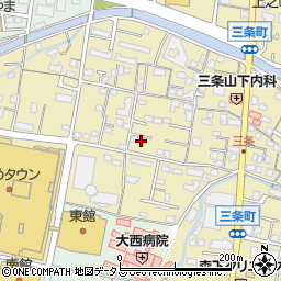 香川県高松市三条町546-10周辺の地図