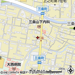 香川県高松市三条町507周辺の地図