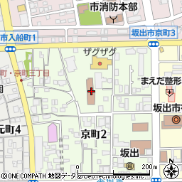 老人ホームフラワーガーデン京町周辺の地図