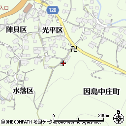 広島県尾道市因島中庄町1409周辺の地図