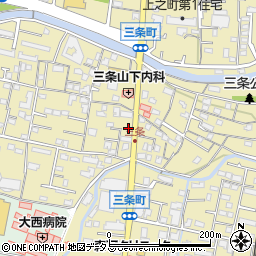 香川県高松市三条町507-2周辺の地図