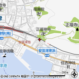 広島県東広島市安芸津町三津4043周辺の地図