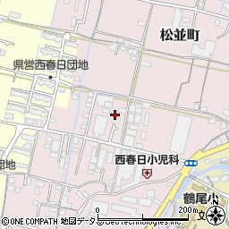香川県高松市松並町587-2周辺の地図