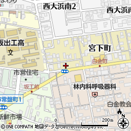 香川県坂出市宮下町7周辺の地図
