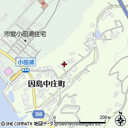 広島県尾道市因島中庄町2154周辺の地図