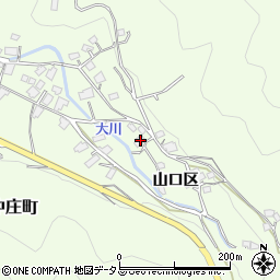 広島県尾道市因島中庄町山口区1136周辺の地図
