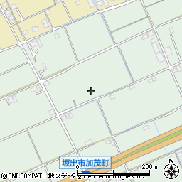香川県坂出市加茂町甲418周辺の地図