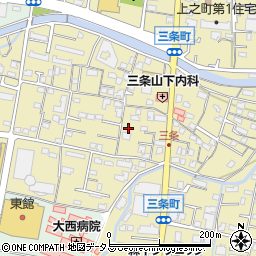 香川県高松市三条町518周辺の地図