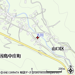 広島県尾道市因島中庄町1147-1周辺の地図