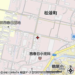 香川県高松市松並町585-1周辺の地図