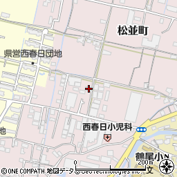 香川県高松市松並町587-4周辺の地図