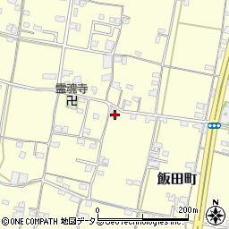 香川県高松市飯田町302周辺の地図