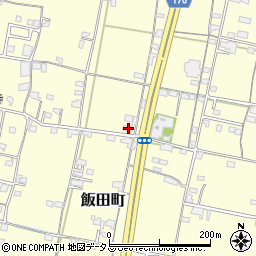 香川県高松市飯田町317周辺の地図