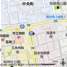 ドミノ・ピザ　坂出本町店周辺の地図