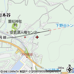 広島県東広島市安芸津町木谷3308周辺の地図