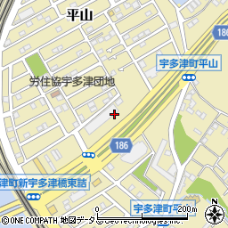 株式会社ビッグモーター宇多津店周辺の地図