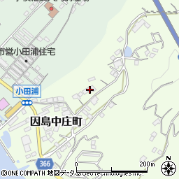 広島県尾道市因島中庄町2152周辺の地図