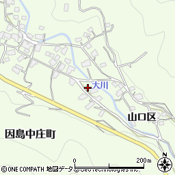 広島県尾道市因島中庄町山口区1147周辺の地図