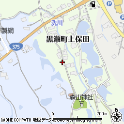 広島県東広島市黒瀬町上保田214周辺の地図