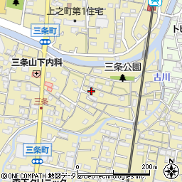 香川県高松市三条町428周辺の地図