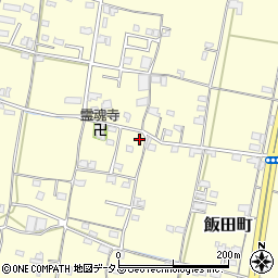 香川県高松市飯田町262-2周辺の地図