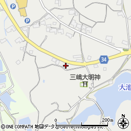 広島県東広島市黒瀬町菅田555周辺の地図