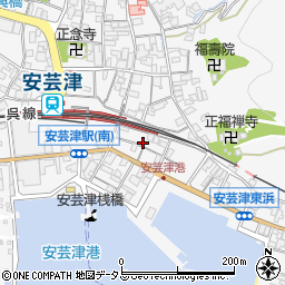 広島県東広島市安芸津町三津4172周辺の地図