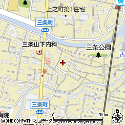 香川県高松市三条町463周辺の地図