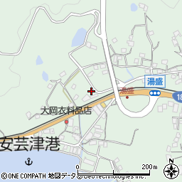 広島県東広島市安芸津町木谷136周辺の地図