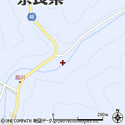 奈良県吉野郡黒滝村脇川158周辺の地図