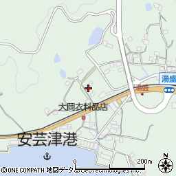 広島県東広島市安芸津町木谷144周辺の地図