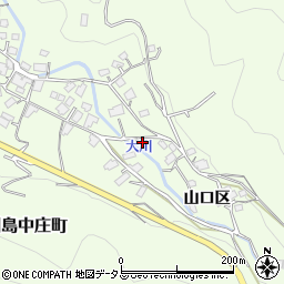 広島県尾道市因島中庄町1256周辺の地図