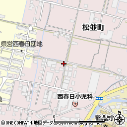 香川県高松市松並町587-9周辺の地図