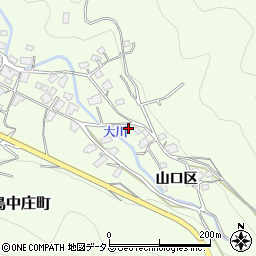 広島県尾道市因島中庄町山口区1141周辺の地図