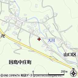 広島県尾道市因島中庄町山口区1178周辺の地図