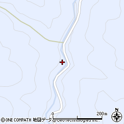 奈良県吉野郡黒滝村粟飯谷51周辺の地図