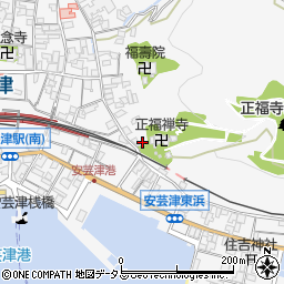 広島県東広島市安芸津町三津4016周辺の地図