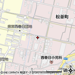 香川県高松市松並町591-1周辺の地図