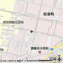 香川県高松市松並町587-7周辺の地図