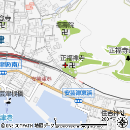 広島県東広島市安芸津町三津4015周辺の地図