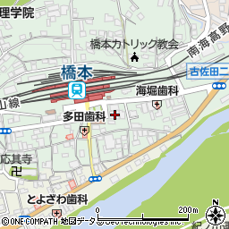 関西みらい銀行橋本支店周辺の地図