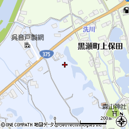 広島県東広島市黒瀬町市飯田1597周辺の地図