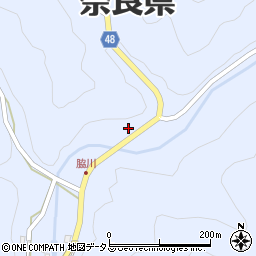 奈良県吉野郡黒滝村脇川141周辺の地図