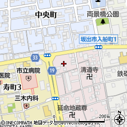 本町マンション管理組合周辺の地図