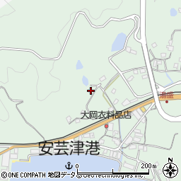 広島県東広島市安芸津町木谷158周辺の地図